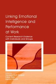 Cover of Linking emotional intelligence and performance at work by Fabio Sala