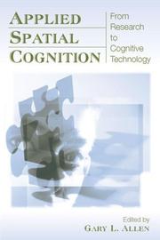Cover of Applied Spatial Cognition by Gary L. Allen