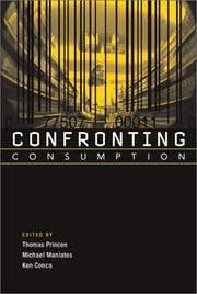 Cover of Confronting consumption by Thomas Princen