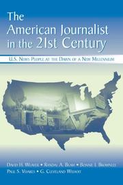Front cover of The American journalist in the 21st century by Weaver, David H.