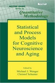Front cover of Statistical and process models for cognitive neuroscience and aging by Christof Schuster