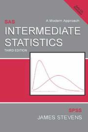 Cover of Intermediate Statistics by James P. Stevens