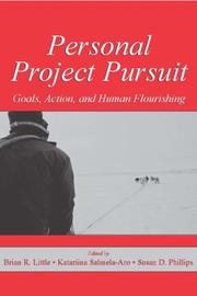 Cover of Personal Project Pursuit by Brian R. Little