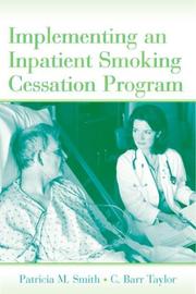 Cover of Implementing an inpatient smoking cessation program by Patricia M. Smith