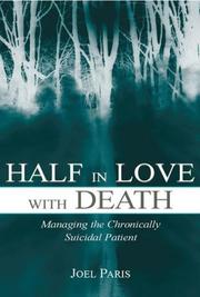 Front cover of Half in Love With Death by Joel Paris