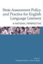 Cover of State Assessment Policy and Practice for English Language Learners by Charlene Rivera