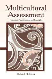 Cover of Multicultural Assessment by Richard H. Dana