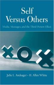 Cover of Self versus others by Julie L. Andsager