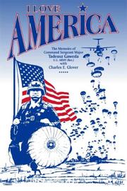 Front cover of I love America by Tadeusz Gaweda