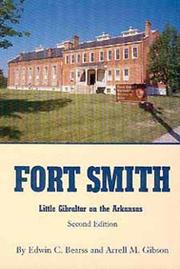 Front cover of Fort Smith, little Gibraltar on the Arkansas by Edwin C. Bearss