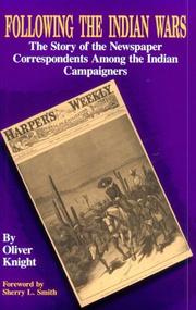 Front cover of Following the Indian wars by Oliver Knight