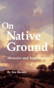 Cover of On native ground by Jim Barnes