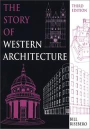 Front cover of The story of western architecture by Bill Risebero