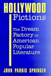 Front cover of Hollywood fictions by John Parris Springer
