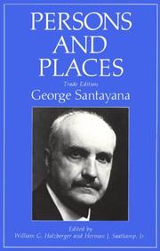 Cover of The works of George Santayana by George Santayana