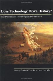 Cover of DOES TECHNOLOGY DRIVE HISTORY? by SMITH, M. & MARX, L.