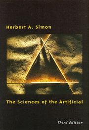 Cover of The sciences of the artificial by Herbert Alexander Simon