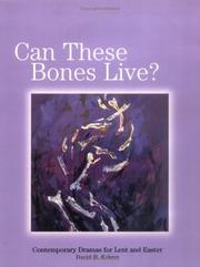 Cover of Can These Bones Live by David Kehret