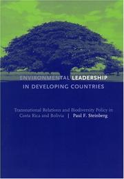 Front cover of Environmental Leadership in Developing Countries by Paul F. Steinberg