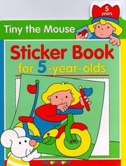 Front cover of Tiny The Mouse Sticker Book For 4-Year Olds (Balloon) by Balloon Books