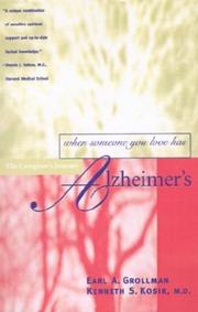 Front cover of When someone you love has Alzheimer's by Earl A. Grollman