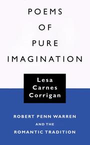 Front cover of Poems of pure imagination by Lesa Carnes Corrigan