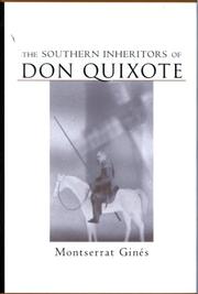 Front cover of The Southern inheritors of Don Quixote by Montserrat Ginés