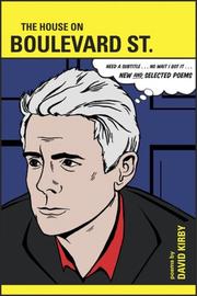 Front cover of The House on Boulevard St by David Kirby