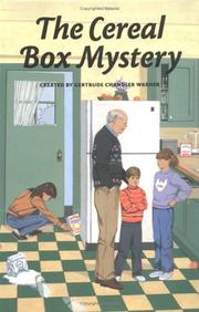 Front cover of The Cereal Box Mystery by Gertrude Chandler Warner