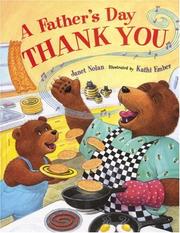 Cover of A Father's Day Thank You by Janet Nolan