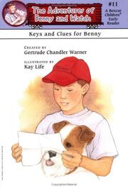 Front cover of Keys and clues for Benny by Gertrude Chandler Warner