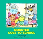 Cover of Monster Goes to School by Virginia Mueller