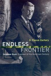 Cover of Endless frontier by G. Pascal Zachary