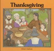 Cover of Thanksgiving by Miriam Nerlove