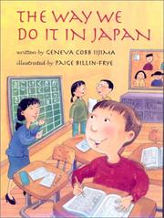 Front cover of The way we do it in Japan by Geneva Cobb Iijima