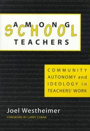 Cover of Among School Teachers by Joel Westheimer