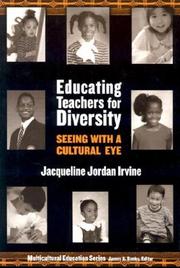 Cover of Educating Teachers for Diversity by Jacqueline Jordan Irvine