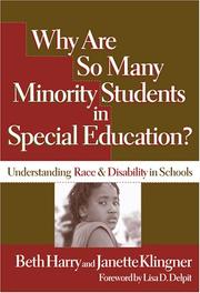 Front cover of Why are so many minority students in special education? by Beth Harry