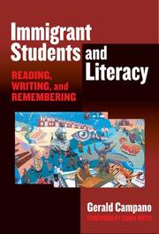Cover of Immigrant Students and Literacy by Gerald Campano