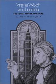 Cover of Virginia Woolf and London by Susan Merrill Squier