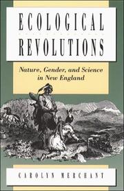 Cover of Ecological revolutions by Carolyn Merchant