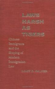 Cover of Laws harsh as tigers by Lucy E. Salyer