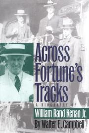 Cover of Across fortune's tracks by Walter E. Campbell