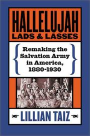 Front cover of Hallelujah Lads and Lasses by Lillian Taiz