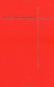 Front cover of The Fracture of Good Order by Jason C. Bivins