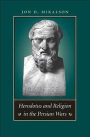Cover of Herodotus and religion in the Persian Wars by Jon D. Mikalson