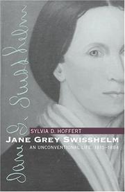 Cover of Jane Grey Swisshelm by Sylvia D. Hoffert