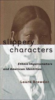 Cover of Slippery characters by Laura Browder
