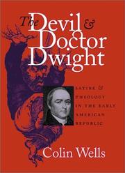 Cover of The Devil and Doctor Dwight by Colin Wells