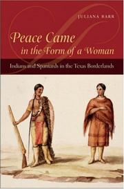 Front cover of Peace Came in the Form of a Woman by Juliana Barr